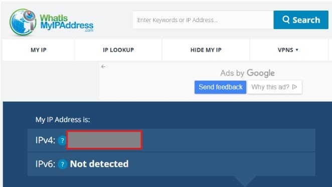 Finding your external IP address