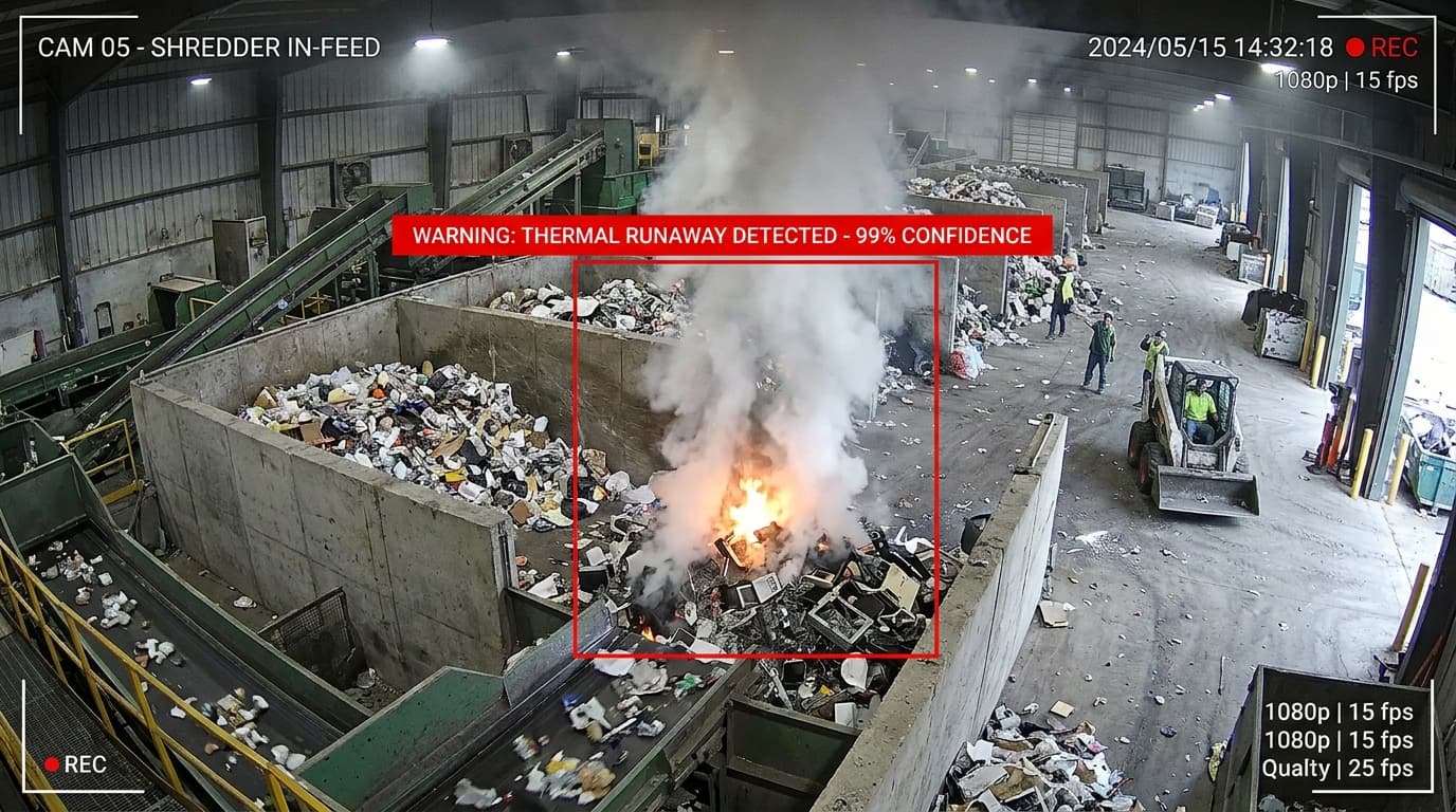 THERMAL RUNAWAY: LITHIUM-ION FLARE